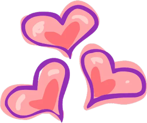 cute hearts png picsart