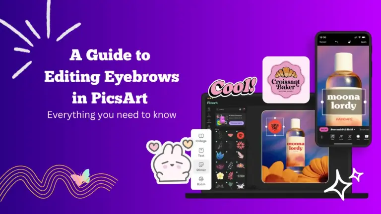 A Guide to Editing Eyebrows in PicsArt MOD APK[Step-by-Step]