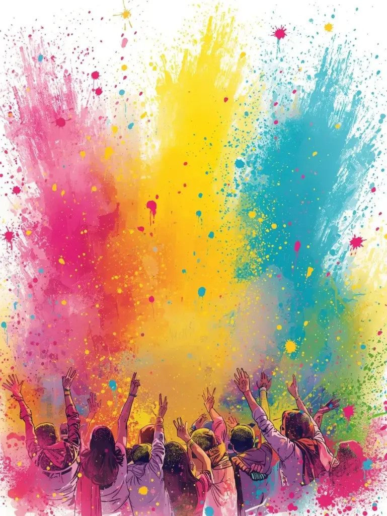 holi background hd picsart