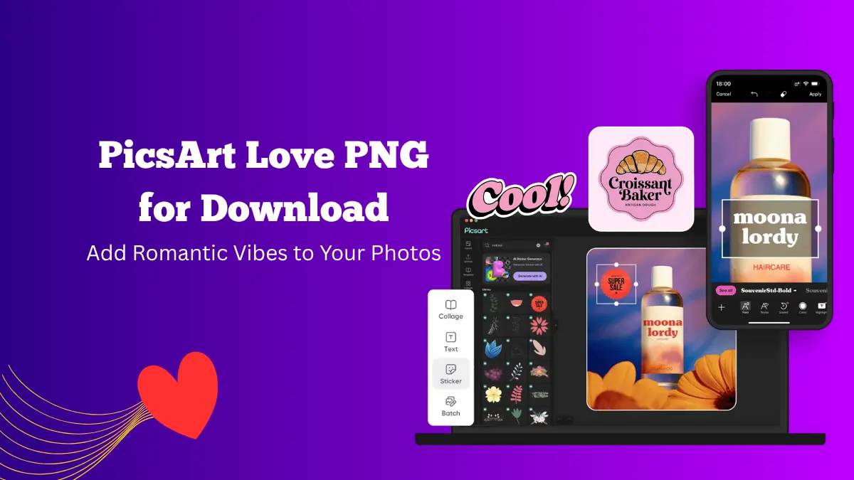 picsart love png