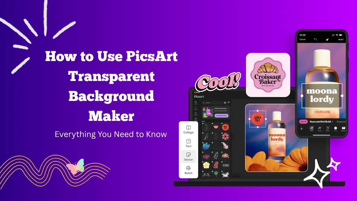picsart transparent background